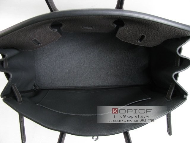 エルメス バーキン35 トゴ グラファイト(金具:シルバー) her468